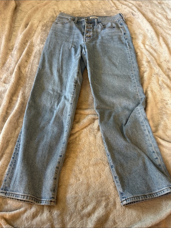 Madewell Denim - Madewell perfect vintage straight jean in light wash